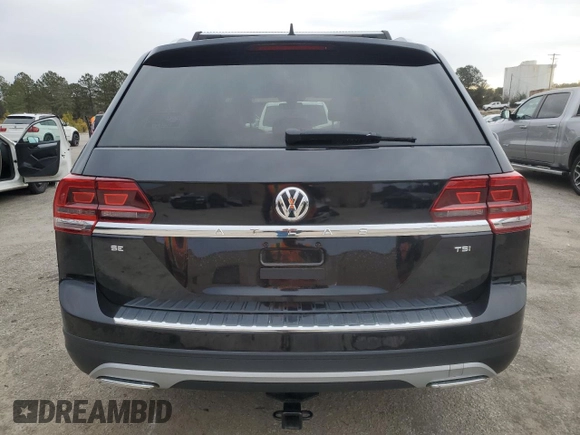 2018 Volkswagen Atlas SE with VIN 1V2DP2CA6JC593164, listed as a Copart auction lot 88889525 with 124,184 mi miles and Salvage title. Bid and sale history available at DreamBid. Image 6.