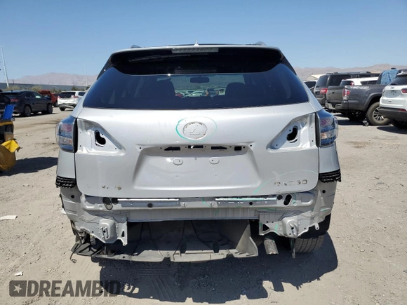 2010 Lexus RX 350 with VIN 2T2ZK1BA2AC013574, listed as a Copart auction lot 52356705 with 84,481 mi miles and Salvage Title. Bid and sale history available at carsss.com. Image 6.