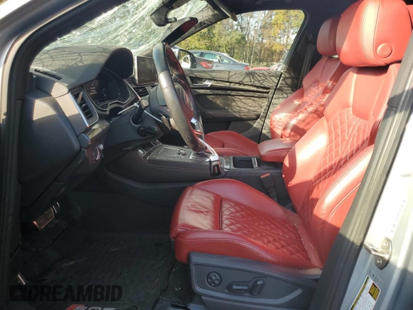 2018 Audi SQ5 with VIN WA1C4BFY9J2110569, listed as a Copart auction lot 79781664 with 71,841 mi miles and Salvage Title. Bid and sale history available at DreamBid. Image 7.