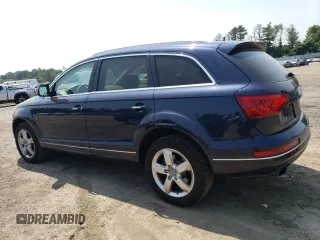 2015 Audi Q7 Premium Plus with VIN WA1LGAFE1FD004894, listed as a Copart auction lot 60435305 with 106,553 mi miles and Salvage title. Bid and sale history available at DreamBid. Image 2.