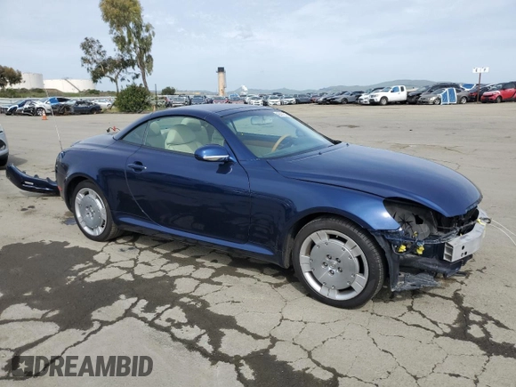 2004 Lexus SC 430 z VIN JTHFN48Y340056595, wystawiony jako Copart lot #49441915 z przebiegiem 111 075 mil mil oraz Szkoda całkowita • Salvage title. Historia ofert i sprzedaży dostępna na DreamBid. Obrazek 4.