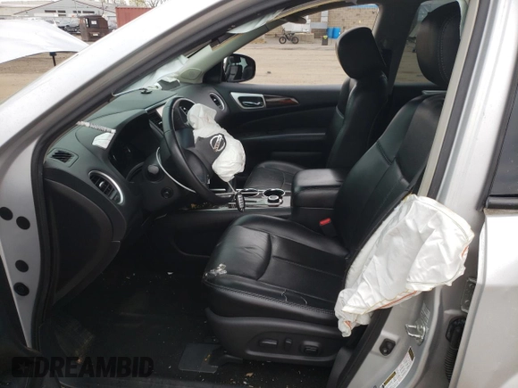 2014 Nissan Pathfinder Platinum with VIN 5N1AR2MM9EC707683, listed as a Copart auction lot 53801935 with 107,011 mi miles and Salvage Title. Bid and sale history available at carsss.com. Image 7.