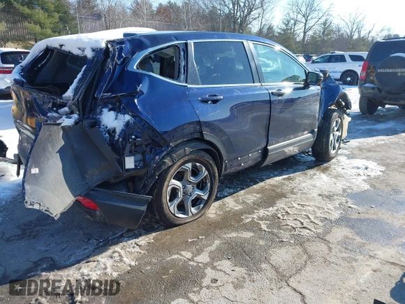 2019 Honda CR-V EX-L with VIN 2HKRW2H80KH643675, listed as a IAAI auction lot 41396375 with 101,296 mi miles and . Bid and sale history available at carsss.com. Image 4.