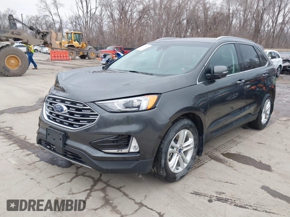 2020 Ford Edge SEL with VIN 2FMPK4J98LBB00715, listed as a IAAI auction lot 41698436 with 49,715 mi miles. Bid and sale history available at carsss.com. Image 17.