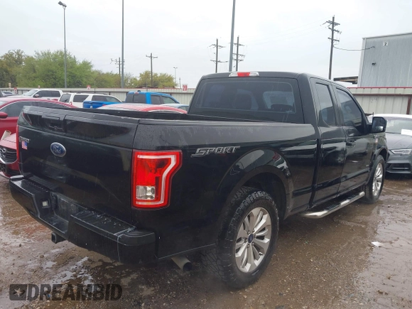 2016 Ford F-150 XL with VIN 1FTEX1CP3GKE11939, listed as a IAAI auction lot 41900096 with 165,947 mi miles and . Bid and sale history available at carsss.com. Image 4.