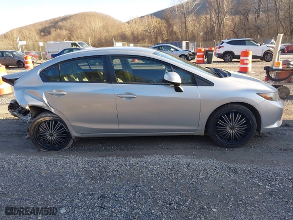 2012 Honda Civic Sdn LX with VIN 2HGFB2F57CH319433, listed as a IAAI auction lot 41536201 with 135,514 mi miles. Bid and sale history available at carsss.com. Image 13.
