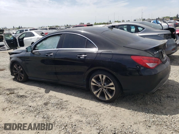 2019 Mercedes-Benz CLA 250 with VIN WDDSJ4EB2KN739180, listed as a Copart auction lot 52827555 with 76,832 mi miles and Salvage title. Bid and sale history available at DreamBid. Image 2.