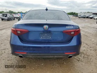 2021 Alfa Romeo Giulia with VIN ZARFAMAN6M7639186, listed as a Copart auction lot 58371745 with 46,162 mi miles and Salvage title. Bid and sale history available at DreamBid. Image 6.