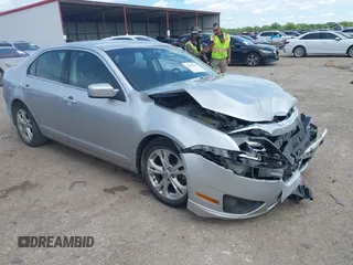 2012 Ford Fusion SE with VIN 3FAHP0HA8CR117122, listed as a IAAI auction lot 42215141 with 158,703 mi miles and . Bid and sale history available at DreamBid. Image 1.