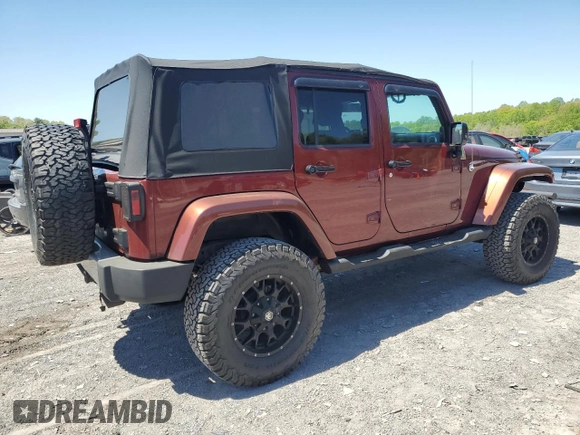 2010 Jeep Wrangler Unlimited Sahara with VIN 1J4BA5H11AL107228, listed as a Copart auction lot 54761705 with 102,816 mi miles and Clean Title. Bid and sale history available at carsss.com. Image 3.
