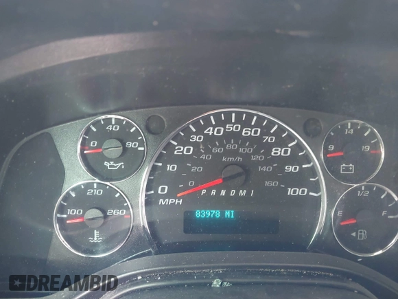 2020 Chevrolet Express Cargo with VIN 1GCWGBFP7L1118907, listed as a IAAI auction lot 41725301 with 83,978 mi miles and . Bid and sale history available at DreamBid. Image 7.