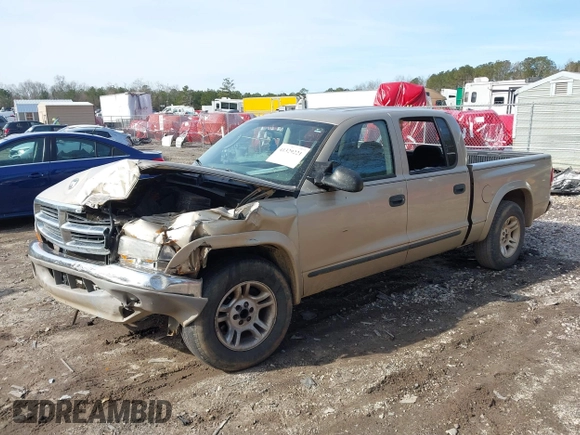 2003 Dodge Dakota SLT with VIN 1D7HL48X53S348636, listed as a IAAI auction lot 41329221 with 133,075 mi miles. Bid and sale history available at carsss.com. Image 17.