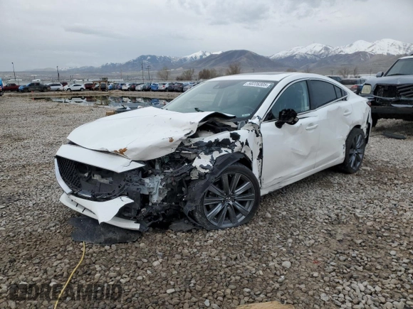 2019 Mazda 6 Grand Touring with VIN JM1GL1TY8K1506394, listed as a Copart auction lot 50226305 with 51,394 mi miles and Salvage Title. Bid and sale history available at carsss.com. Image 1.