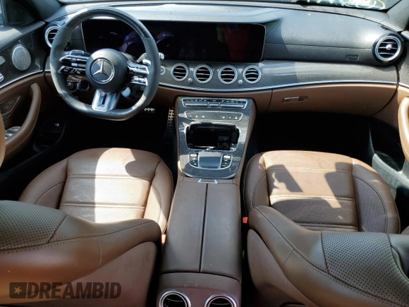 2022 Mercedes-Benz E 53 AMG with VIN W1KZF6BB0NB007152, listed as a Copart auction lot 75137784 with Not Provided miles and Non Repairable. Bid and sale history available at DreamBid. Image 8.