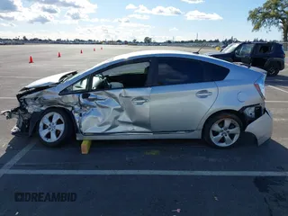 2012 Toyota Prius One with VIN JTDKN3DU9C5430075, listed as a IAAI auction lot 41791548 with 248,320 mi miles. Bid and sale history available at carsss.com. Image 15.