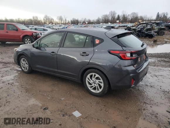 2024 Subaru Impreza with VIN JF1GUABC3R8221757, listed as a Copart auction lot 80024214 with 15,183 mi miles and Salvage Title. Bid and sale history available at carsss.com. Image 2.