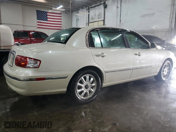 2004 Kia Amanti z VIN KNALD124X45045847, wystawiony jako Copart lot #44620865 z przebiegiem 48 833 mil mil oraz Szkoda całkowita • Salvage title. Historia ofert i sprzedaży dostępna na DreamBid. Obrazek 3.