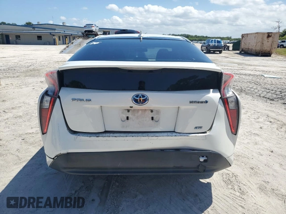 2016 Toyota Prius Four with VIN JTDKARFUXG3013853, listed as a Copart auction lot 55043075 with 227,999 mi miles and Clean Title. Bid and sale history available at carsss.com. Image 6.