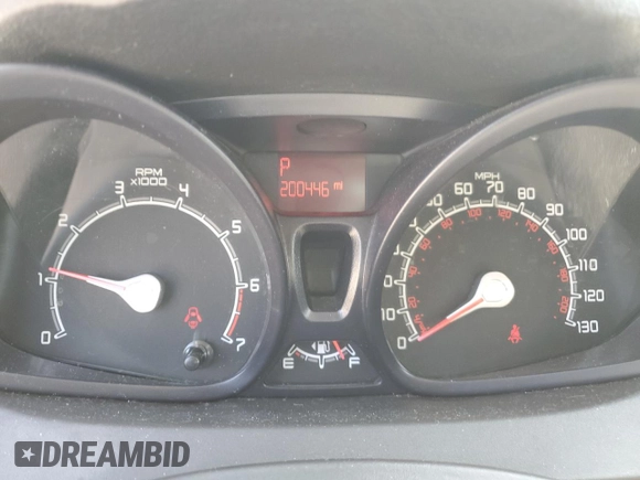 2012 Ford Fiesta S with VIN 3FADP4AJ8CM153969, listed as a Copart auction lot 54614945 with 200,446 mi miles and Salvage Title. Bid and sale history available at carsss.com. Image 9.