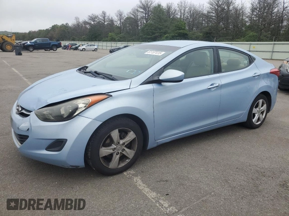 2011 Hyundai Elantra GLS с VIN KMHDH4AE2BU147441, выставлен на аукционе Copart как лот 61157415 с пробегом 210 582 миль миль и Списание • Salvage title. История ставок и продаж доступна на DreamBid. Изображение 1.