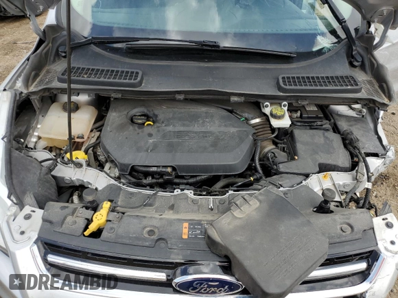 2015 Ford Escape Titanium с VIN 1FMCU0JX7FUA49724, выставлен на аукционе Copart как лот 56676655 с пробегом 85 402 миль миль и Чистый • Clean title. История ставок и продаж доступна на DreamBid. Изображение 12.