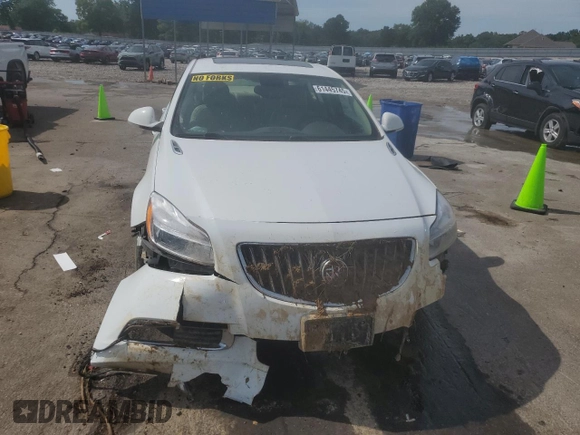 2012 Buick Regal Premium 1 with VIN 2G4GS5EK1C9207843, listed as a Copart auction lot 61445745 with 154,912 mi miles and Salvage title. Bid and sale history available at DreamBid. Image 5.