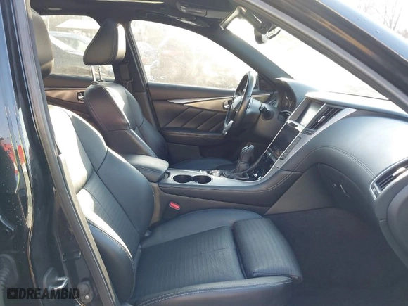 2020 Infiniti Q50 3.0t SPORT with VIN JN1EV7AR2LM255858, listed as a IAAI auction lot 41222376 with 51,514 mi miles. Bid and sale history available at carsss.com. Image 5.
