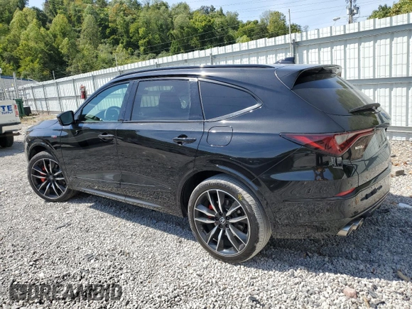 2024 Acura MDX Type S w/Advance Package with VIN 5J8YD8H86RL001425, listed as a Copart auction lot 70997104 with 18,565 mi miles and Salvage Title. Bid and sale history available at carsss.com. Image 2.