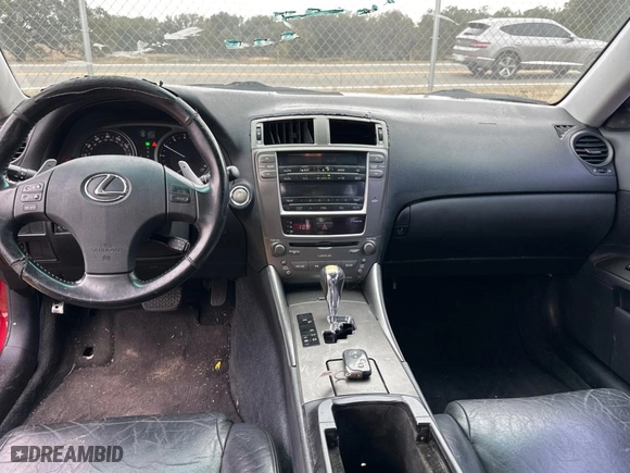 2006 Lexus IS 350 Auto with VIN JTHBE262165001506, listed as a Copart auction lot 42417965 with 213,188 mi miles and Clean Title. Bid and sale history available at carsss.com. Image 9.