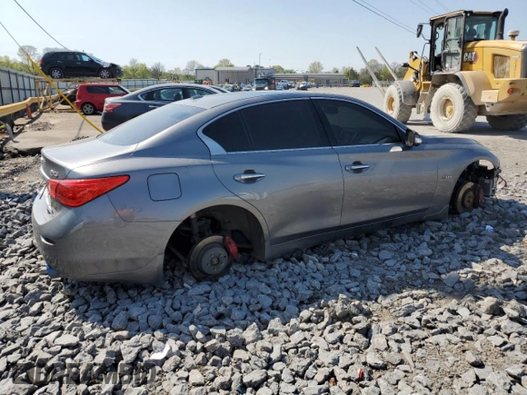2017 Infiniti Q50 Red Sport 400 z VIN JN1FV7AR4HM870617, wystawiony jako Copart lot #52702345 z przebiegiem 61 824 mil mil oraz Czysty tytuł • Clean title. Historia ofert i sprzedaży dostępna na DreamBid. Obrazek 3.