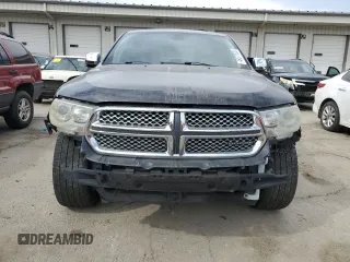2011 Dodge Durango Citadel with VIN 1D4SE5GT4BC693490, listed as a Copart auction lot 46577535 with 0 mi miles and Salvage Title. Bid and sale history available at carsss.com. Image 5.
