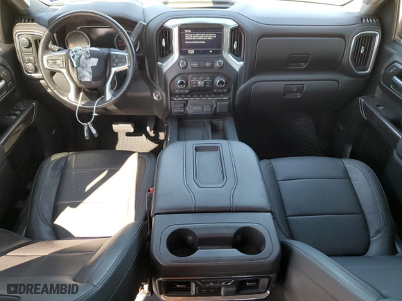 2020 Chevrolet Silverado 1500 LTZ with VIN 1GCPWEED0LZ363243, listed as a Copart auction lot 70749714 with 50,856 mi miles and Salvage Title. Bid and sale history available at carsss.com. Image 8.