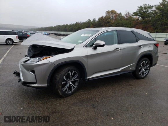 2019 Lexus RX with VIN JTJDGKCAXK2007958, listed as a Copart auction lot 35771693 with 41,455 mi miles. Bid and sale history available at carsss.com. Image 1.