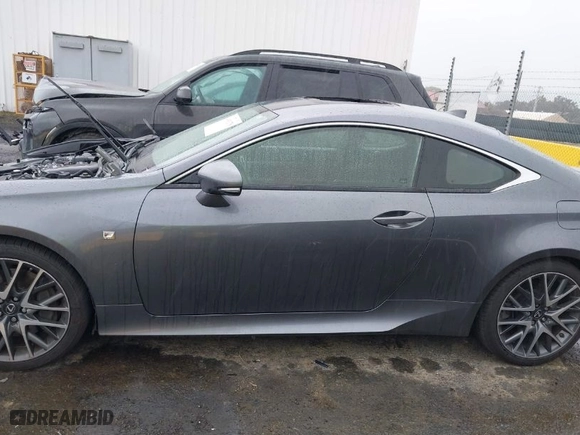 2017 Lexus RC with VIN JTHHE5BC9H5017580, listed as a IAAI auction lot 41901178 with 105,221 mi miles. Bid and sale history available at carsss.com. Image 14.