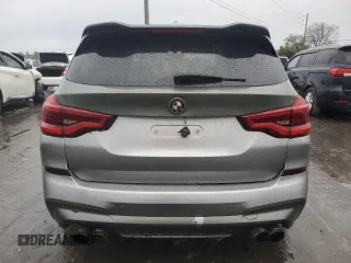 2020 BMW X3 M Competition with VIN 5YMTS0C06LLT10876, listed as a Copart auction lot 78739994 with 42,351 mi miles and Salvage title. Bid and sale history available at DreamBid. Image 6.