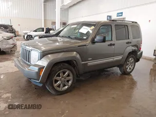 2012 Jeep Liberty Sport with VIN 1C4PJMAK9CW176792, listed as a IAAI auction lot 41685594 with 213,748 mi miles. Bid and sale history available at carsss.com. Image 2.