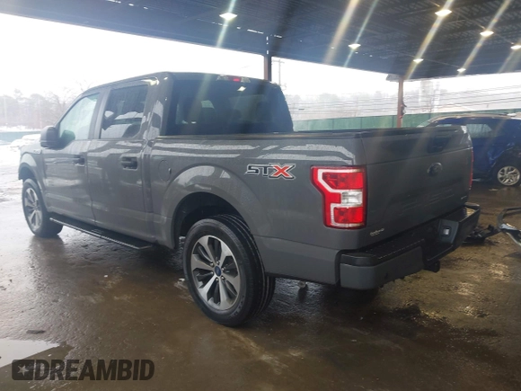 2020 Ford F-150 XL with VIN 1FTEW1CP6LFC45762, listed as a IAAI auction lot 41565060 with 55,287 mi miles. Bid and sale history available at carsss.com. Image 3.