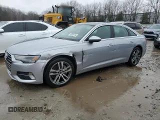 2021 Audi A6 Premium z VIN WAUD8AF25MN023952, wystawiony jako Copart lot #48556134 z przebiegiem 18 231 mil mil oraz Szkoda całkowita • Salvage title. Historia ofert i sprzedaży dostępna na DreamBid. Obrazek 1.