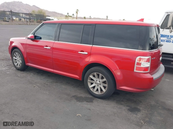 2012 Ford Flex SEL with VIN 2FMGK5CCXCBD18802, listed as a IAAI auction lot 41785968 with 142,616 mi miles. Bid and sale history available at carsss.com. Image 3.