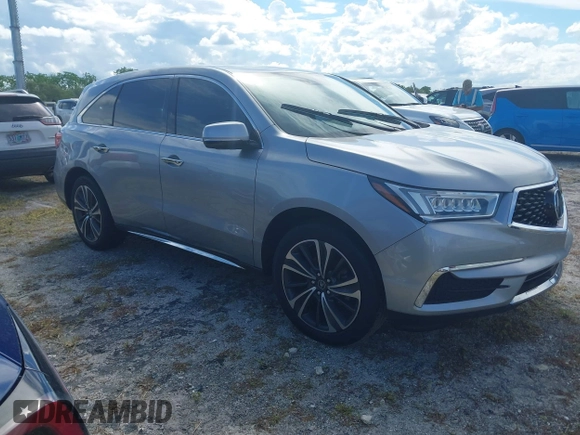 2020 Acura MDX w/Technology Pkg with VIN 5J8YD3H51LL010470, listed as a IAAI auction lot 40486114 with 1 mi miles. Bid and sale history available at carsss.com. Image 13.