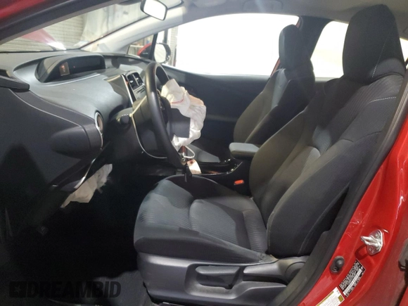 2020 Toyota Prius LE z VIN JTDKARFP7L3120380, wystawiony jako Copart lot #59051355 z przebiegiem 35 629 mil mil oraz Szkoda całkowita • Salvage title. Historia ofert i sprzedaży dostępna na DreamBid. Obrazek 7.