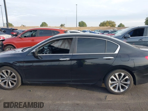 2013 Honda Accord Sport with VIN 1HGCR2F52DA197224, listed as a IAAI auction lot 41712461 with 188,065 mi miles and . Bid and sale history available at DreamBid. Image 14.