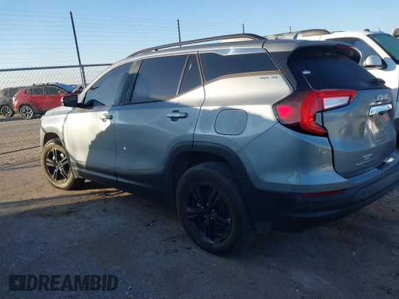 2023 GMC Terrain SLE with VIN 3GKALMEG7PL186419, listed as a IAAI auction lot 41243536 with 24,142 mi miles. Bid and sale history available at carsss.com. Image 14.