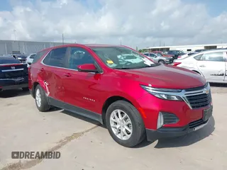 2022 Chevrolet Equinox LT with VIN 3GNAXUEV3NL226434, listed as a IAAI auction lot 42435297 with 68,342 mi miles and . Bid and sale history available at DreamBid. Image 1.