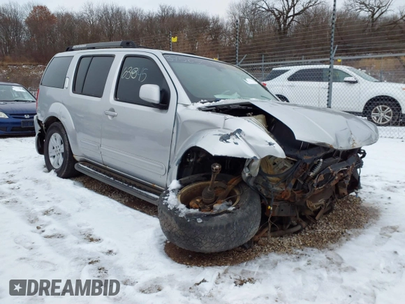 2006 Nissan Pathfinder SE with VIN 5N1AR18W66C629418, listed as a IAAI auction lot 40998220 with 225,891 mi miles and . Bid and sale history available at DreamBid. Image 1.