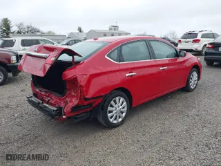2017 Nissan Sentra SV with VIN 3N1AB7AP6HL676165, listed as a IAAI auction lot 41918924 with 56,699 mi miles. Bid and sale history available at carsss.com. Image 4.