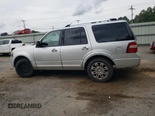 2011 Ford Expedition Limited with VIN 1FMJU1K51BEF12844, listed as a Copart auction lot 54833675 with 245,355 mi miles and Salvage title. Bid and sale history available at DreamBid. Image 2.