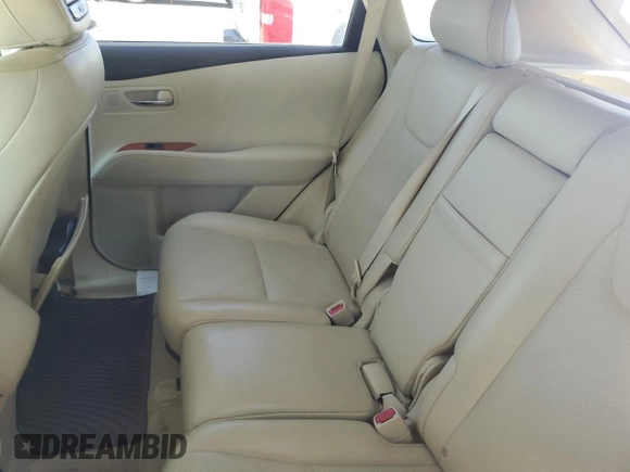 2011 Lexus RX 350 with VIN 2T2BK1BA6BC080620, listed as a Copart auction lot 63202875 with Not provided miles and Salvage title. Bid and sale history available at DreamBid. Image 10.