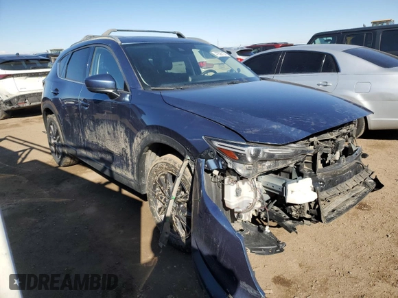 2018 Mazda CX-5 Grand Touring with VIN JM3KFBDM9J0323388, listed as a Copart auction lot 47628135 with 102,098 mi miles and Salvage Title. Bid and sale history available at carsss.com. Image 4.