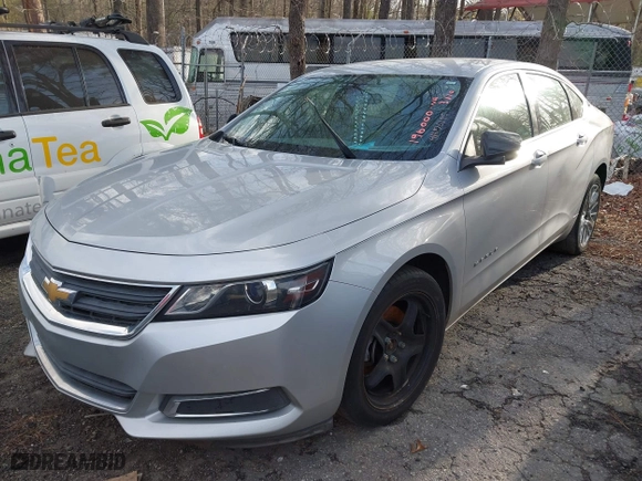 2016 Chevrolet Impala LS with VIN 2G11X5SA7G9196000, listed as a IAAI auction lot 41676145 with 138,874 mi miles. Bid and sale history available at carsss.com. Image 16.